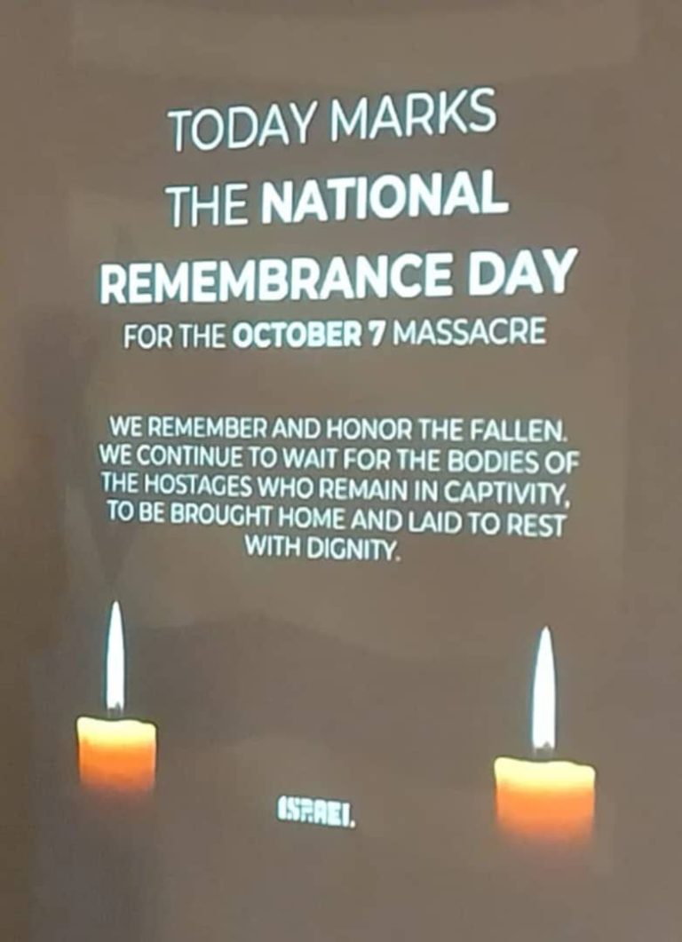 Souvenir et soutien : Les camerounais aux côtés d’Israël